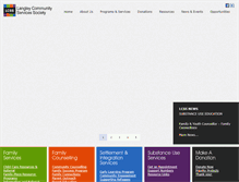 Tablet Screenshot of lcss.ca